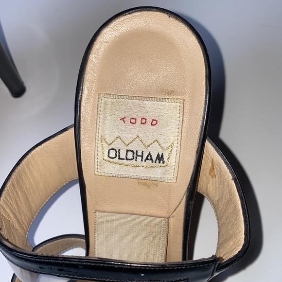 Vintage 1990s‎ Todd Oldham Springolator leather heels, black patent leather - Picture 6 of 12